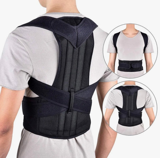 Posture Corrector Belt Adjustable - Back Pain Relief Shoulder Back Support Belt Adjustable Body Posture Corrector for men and women - Back Support Brace