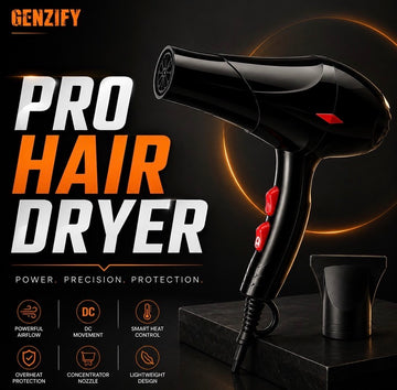 Hair Dryer - Professional Hair Dryer, Hair Dryer Machine Hot & Cold 2 in 1, Protect Hair For Men & Women